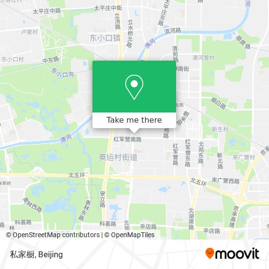 私家橱 map