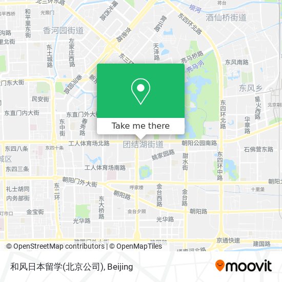 和风日本留学(北京公司) map
