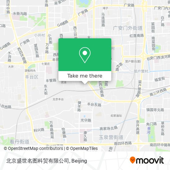 北京盛世名图科贸有限公司 map