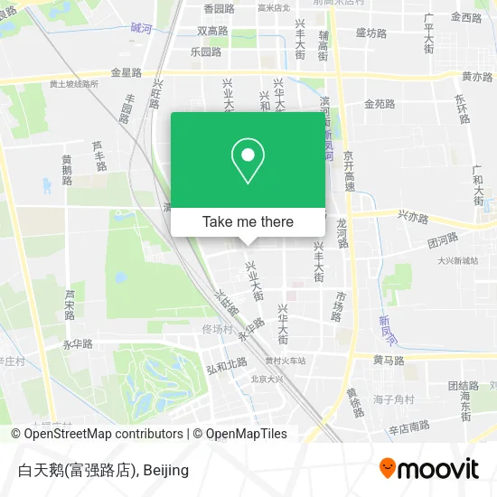 白天鹅(富强路店) map