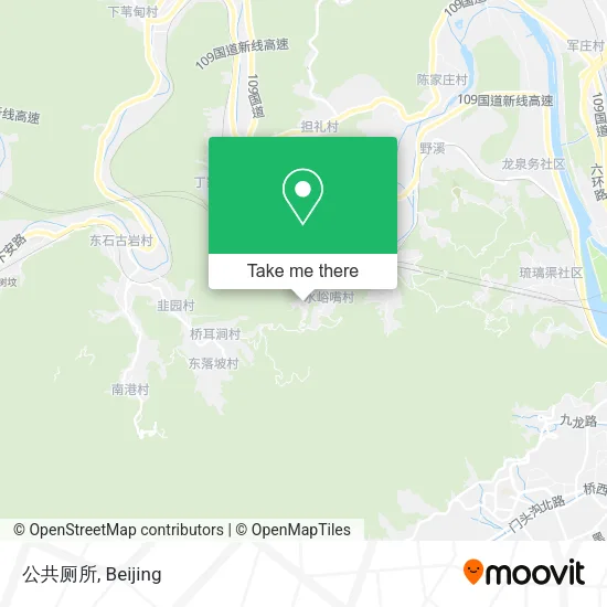 公共厕所 map