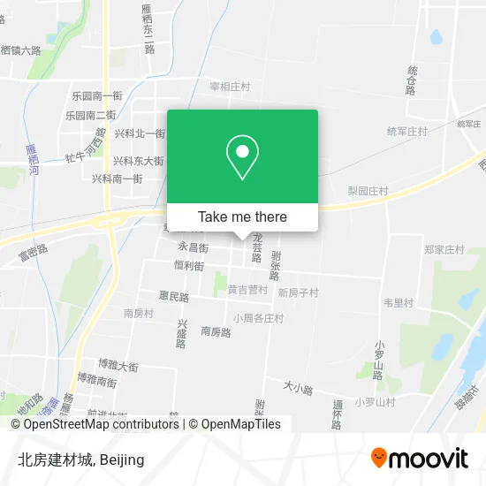 北房建材城 map