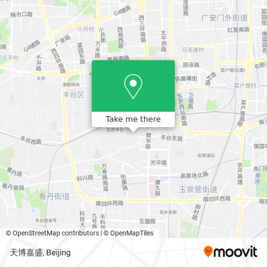 天博嘉盛 map