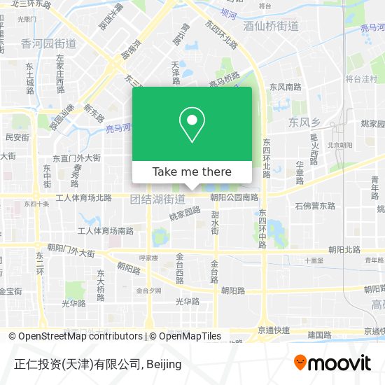 正仁投资(天津)有限公司 map