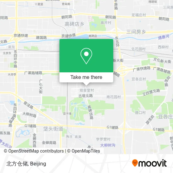 北方仓储 map