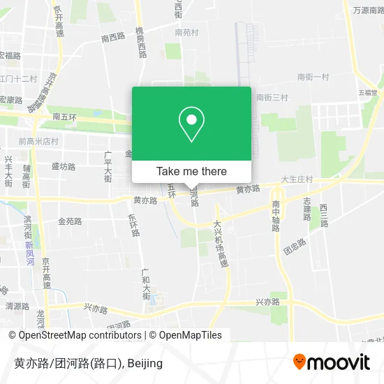 黄亦路/团河路(路口) map