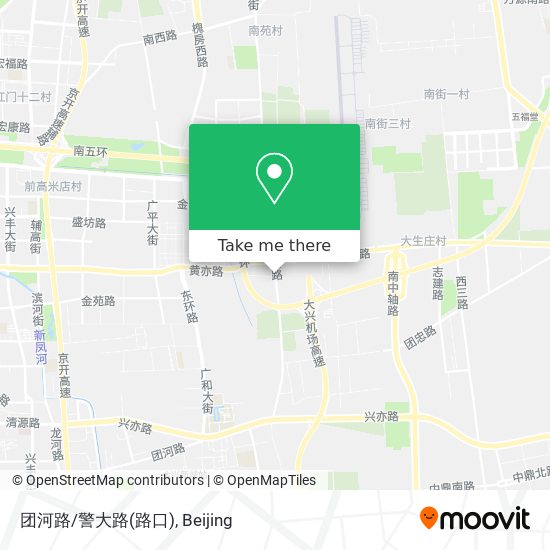 团河路/警大路(路口) map