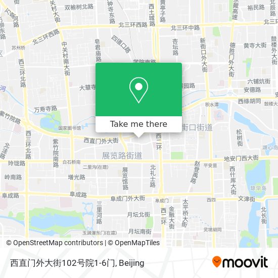 西直门外大街102号院1-6门 map