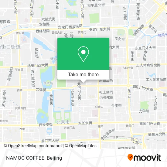 NAMOC COFFEE map