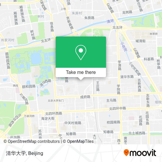 清华大学 map