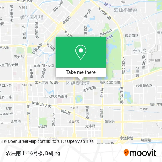 农展南里-16号楼 map