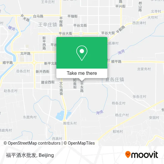 福平酒水批发 map