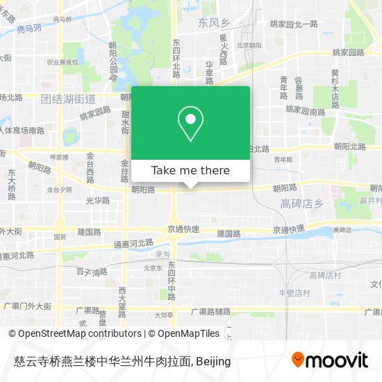 慈云寺桥燕兰楼中华兰州牛肉拉面 map