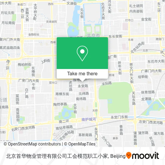 北京首华物业管理有限公司工会模范职工小家 map