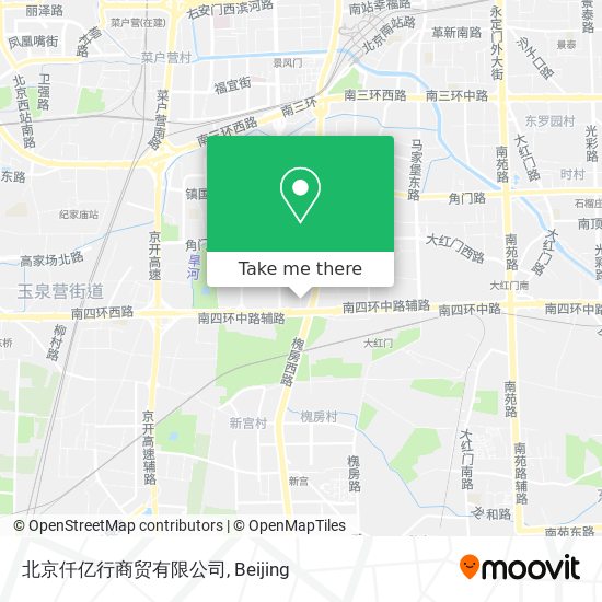 北京仟亿行商贸有限公司 map