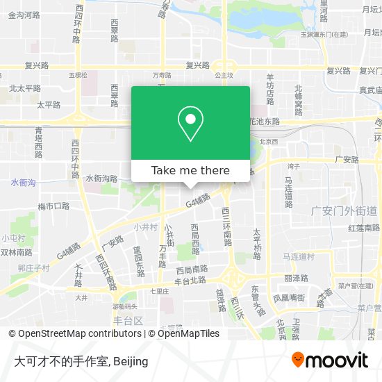 大可才不的手作室 map