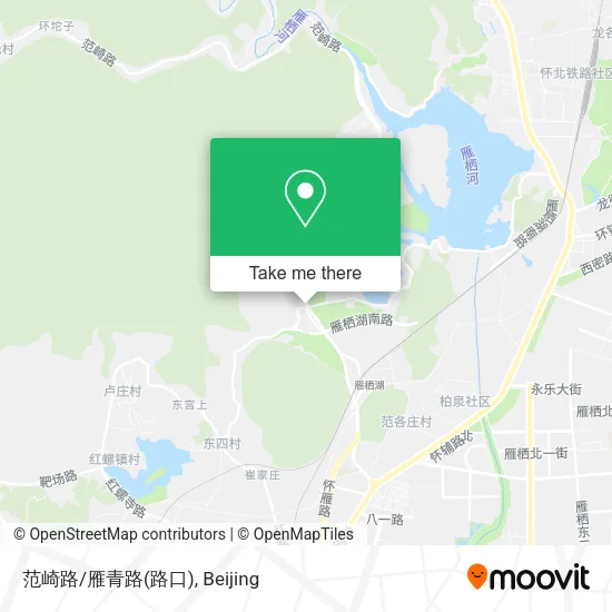 范崎路/雁青路(路口) map