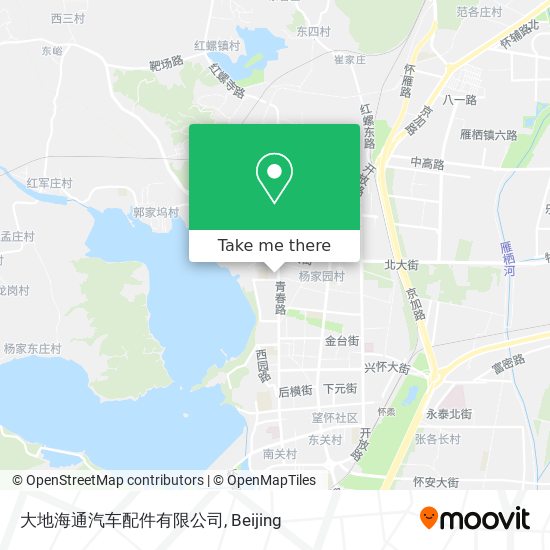 大地海通汽车配件有限公司 map
