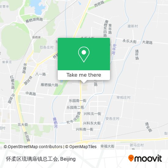 怀柔区琉璃庙镇总工会 map