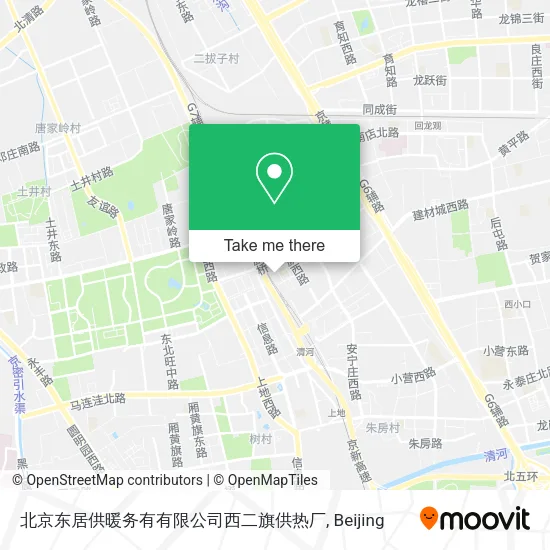 北京东居供暖务有有限公司西二旗供热厂 map