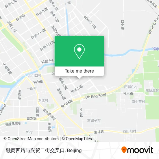 融商四路与兴贸二街交叉口 map