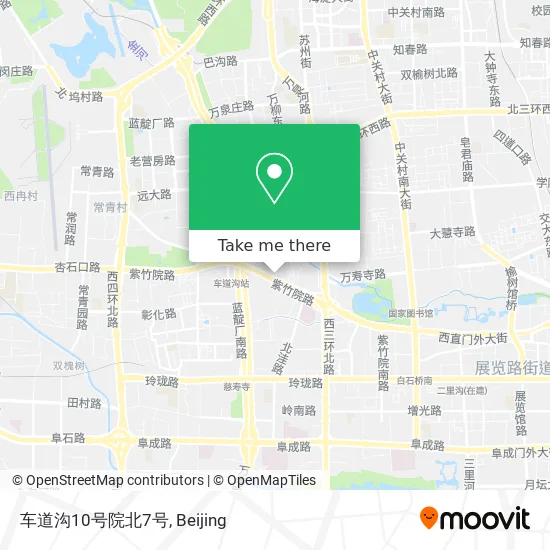 车道沟10号院北7号 map