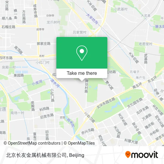 北京长友金属机械有限公司 map