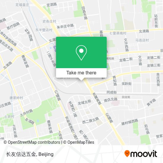 长友信达五金 map