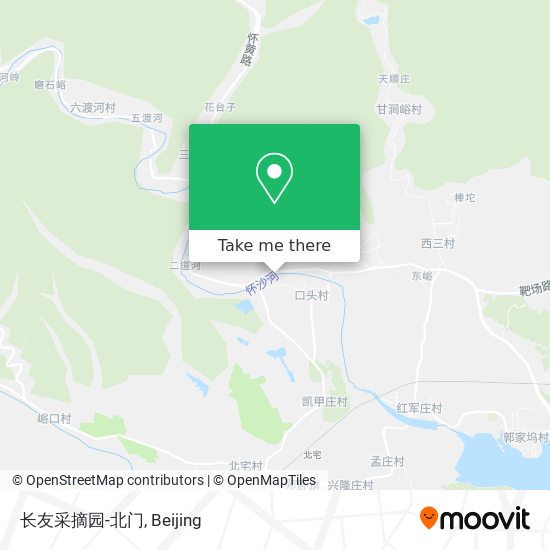 长友采摘园-北门 map