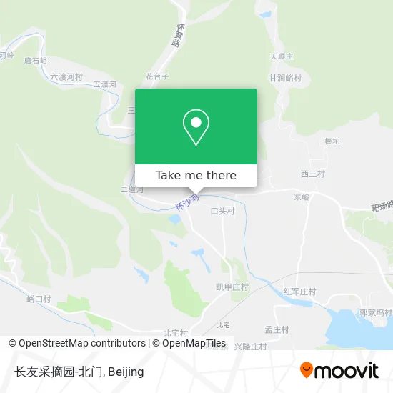 长友采摘园-北门 map