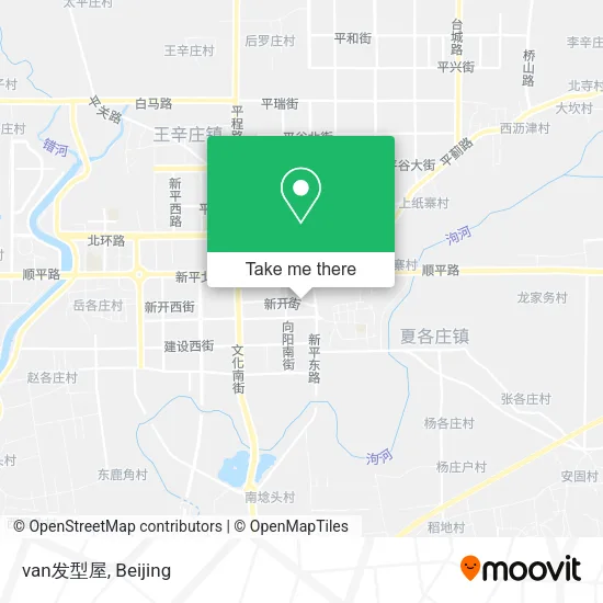 van发型屋 map