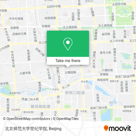 北京师范大学世纪学院 map
