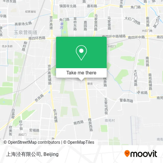 上海泾有限公司 map