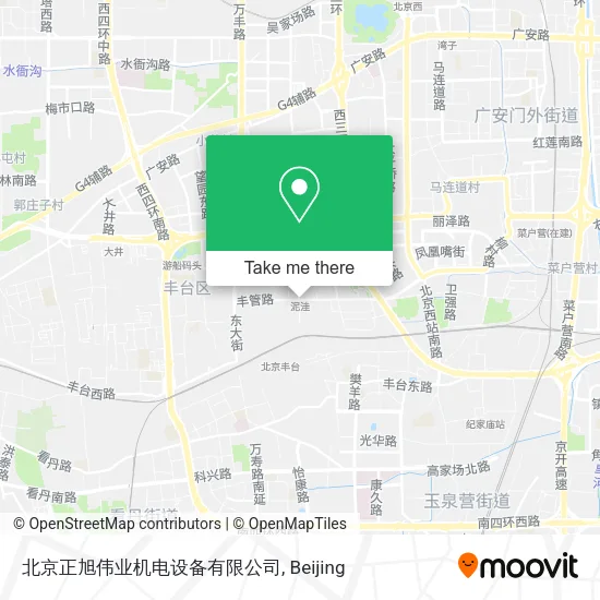 北京正旭伟业机电设备有限公司 map