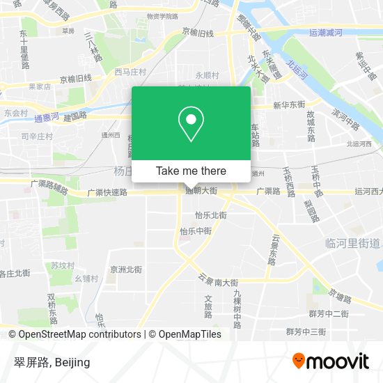 翠屏路 map