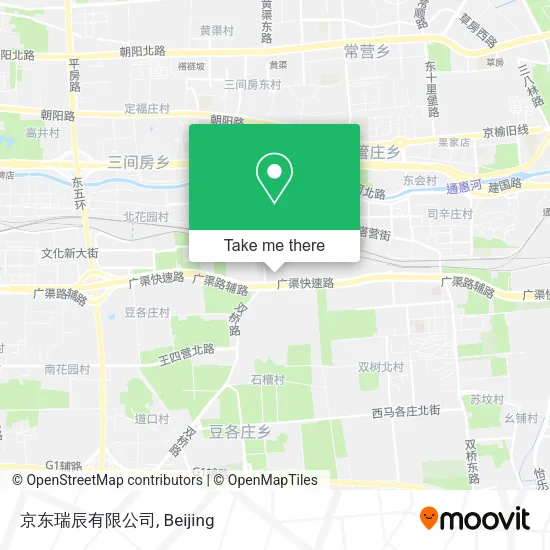 京东瑞辰有限公司 map