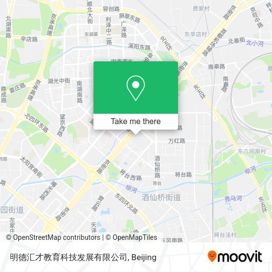 明德汇才教育科技发展有限公司 map