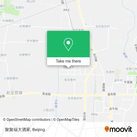 聚聚福大酒家 map