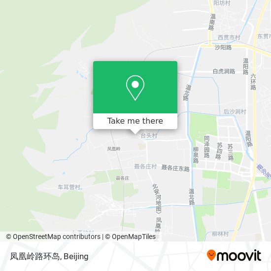 凤凰岭路环岛 map