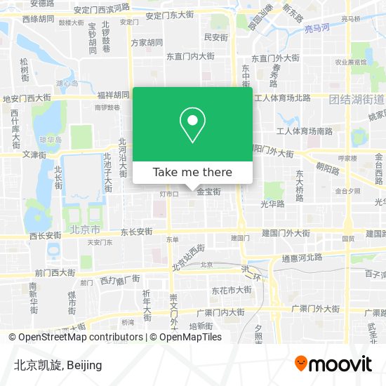 北京凯旋 map