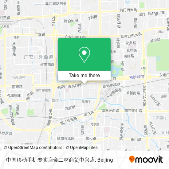中国移动手机专卖店金二林商贸中兴店 map