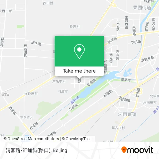 清源路/汇通街(路口) map