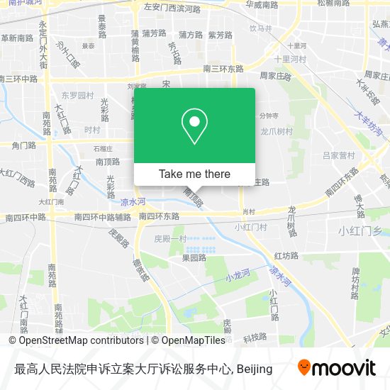 最高人民法院申诉立案大厅诉讼服务中心 map