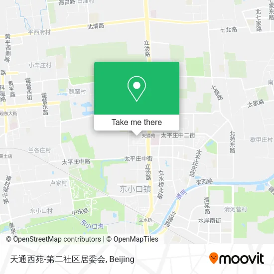 天通西苑-第二社区居委会 map