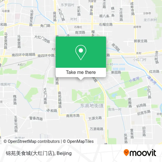 锦苑美食城(大红门店) map