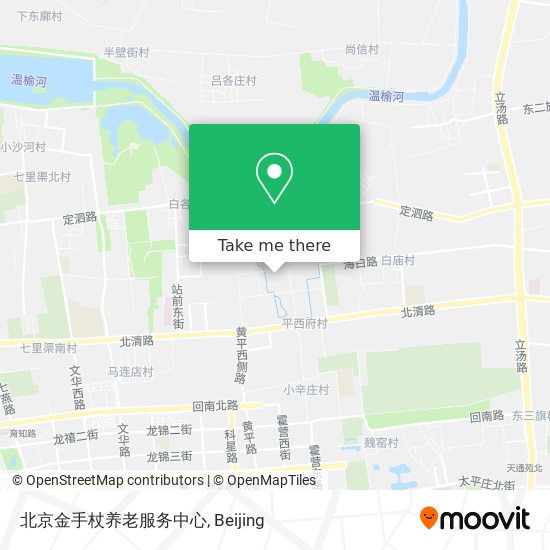 北京金手杖养老服务中心 map