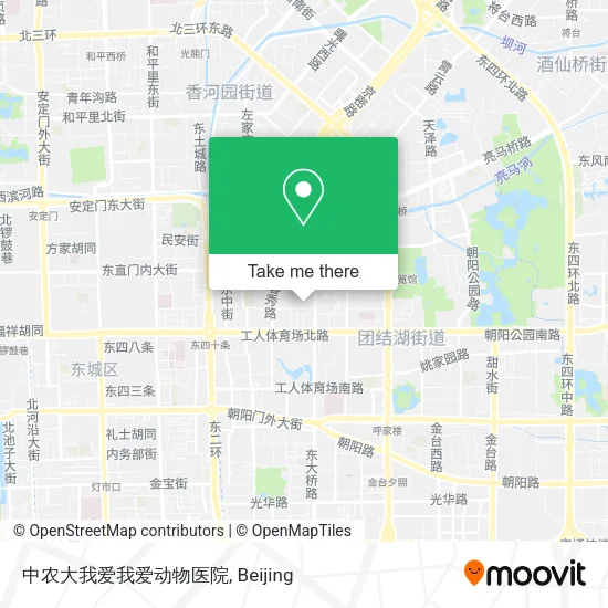中农大我爱我爱动物医院 map