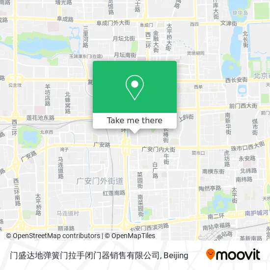 门盛达地弹簧门拉手闭门器销售有限公司 map