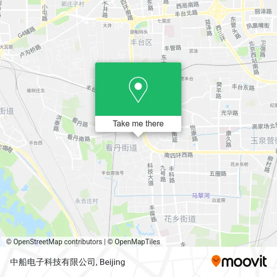 中船电子科技有限公司 map
