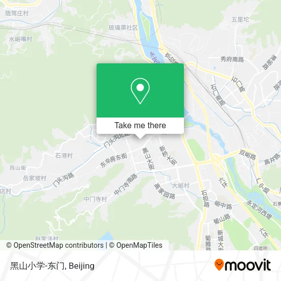 黑山小学-东门 map